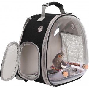 Small Bird Clear Bubble Backpack