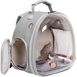 Small Bird Clear Bubble Backpack