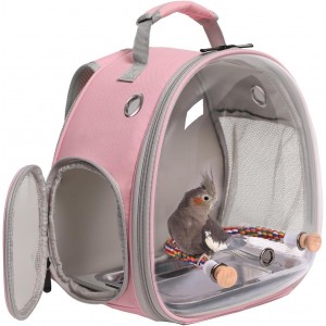 Small Bird Clear Bubble Backpack